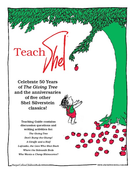 The Giving Tree Anniversary Teaching Guide Activity