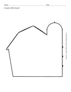 Barn With Silo Worksheet