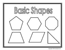 Basic Shapes Printables