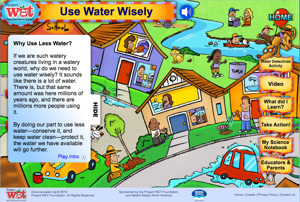 Use Water Wisely Interactive