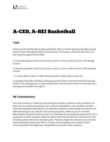 Basketball Lesson Plan