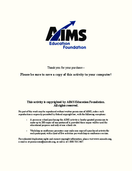 Bears Wear Buttons Lesson Plan