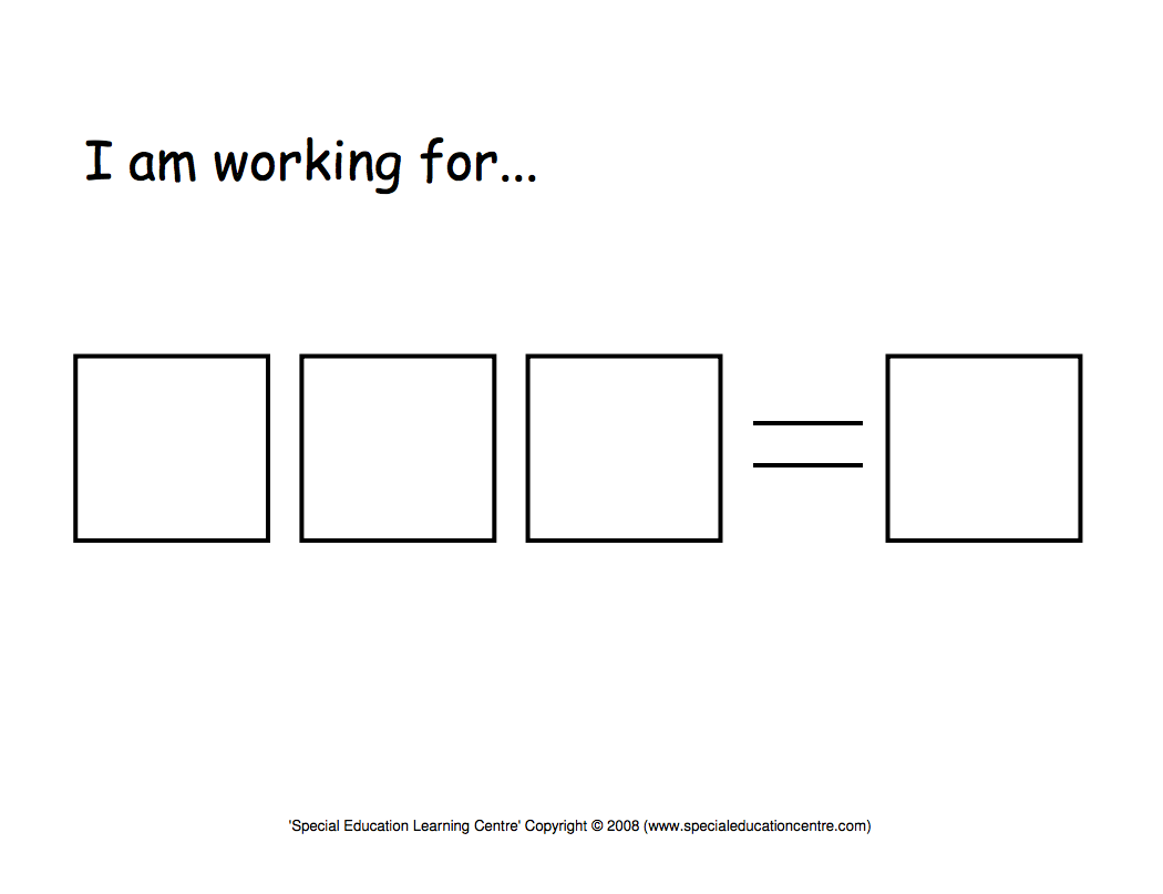 I Am Working For... Printables