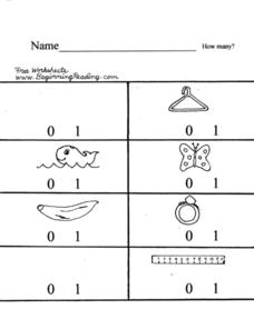 Beginning Counting Lesson Plan