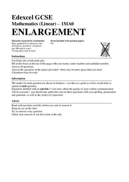 Enlargements Assessment