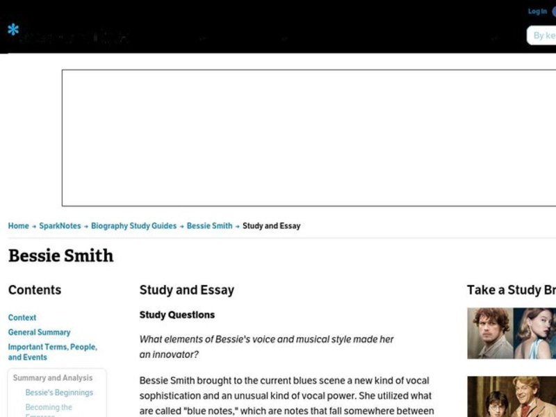 Bessie Smith Interactive