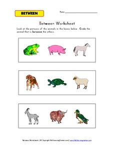 Between Worksheet Worksheet