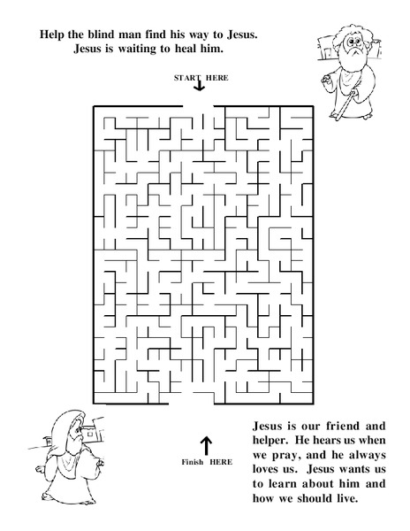 Bible Activities Lesson Plan