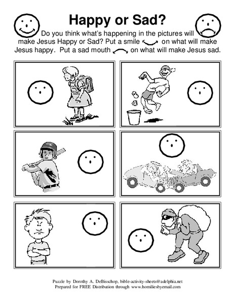 Bible Activities Lesson Plan