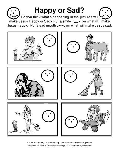 Bible Activities Lesson Plan