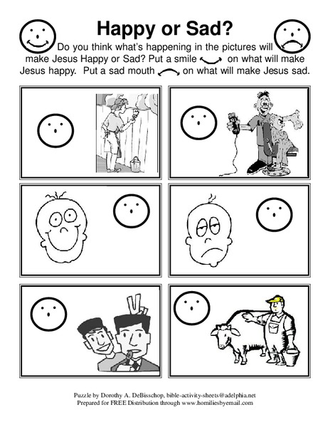 Bible Activities Lesson Plan