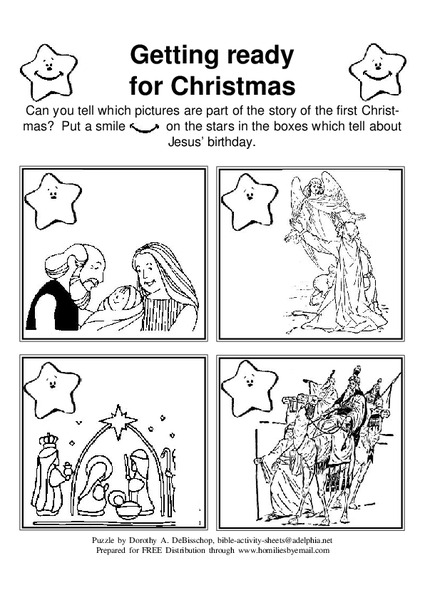 Bible Activities Lesson Plan