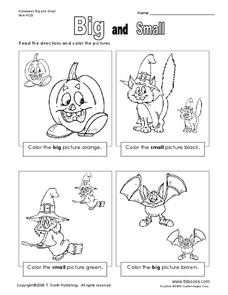Big and Small Worksheet