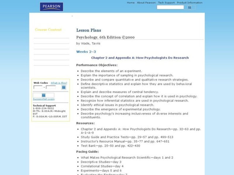 How Psychologists Do Research Unit Plan