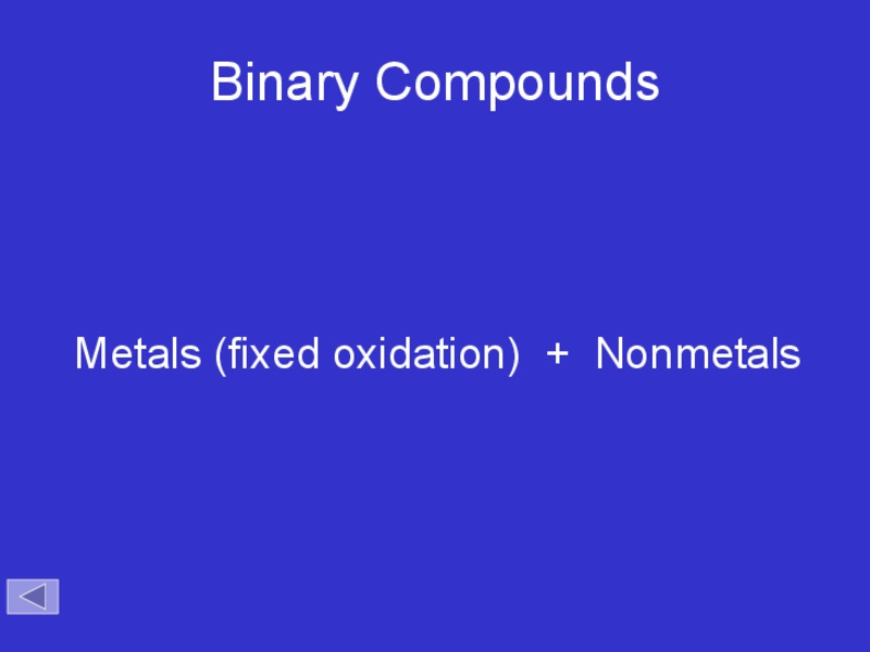 Binary Compounds PPT