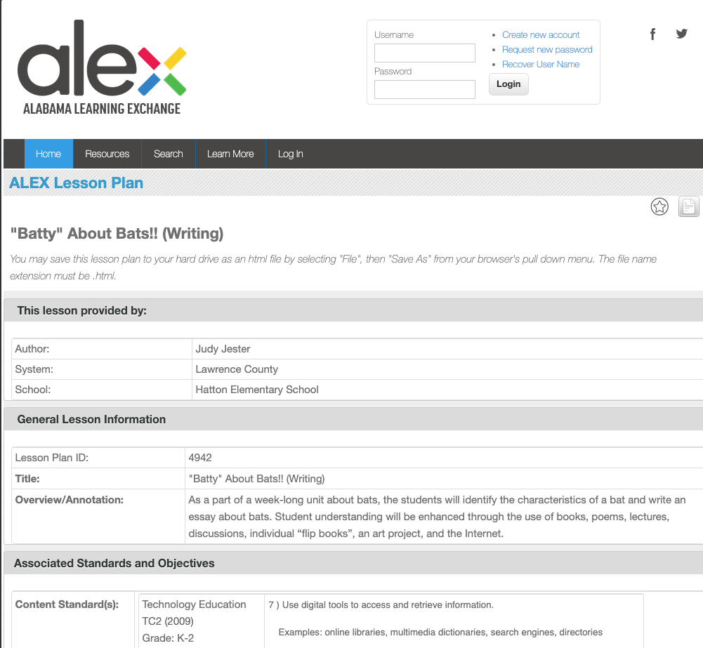 "Batty" About Bats!! (Writing) Lesson Plan