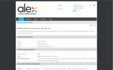 Phonics lesson for -ew and -oo Lesson Plan