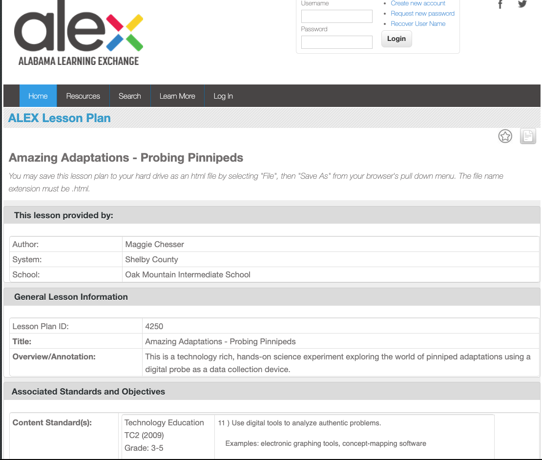 Amazing Adaptations - Probing Pinnipeds Lesson Plan