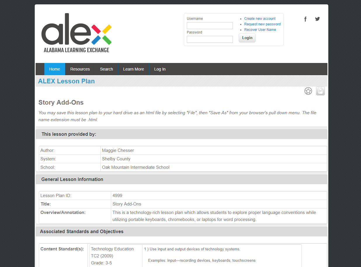 Story Add-Ons Lesson Plan