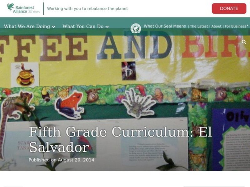 Biodiversity Lesson Plan