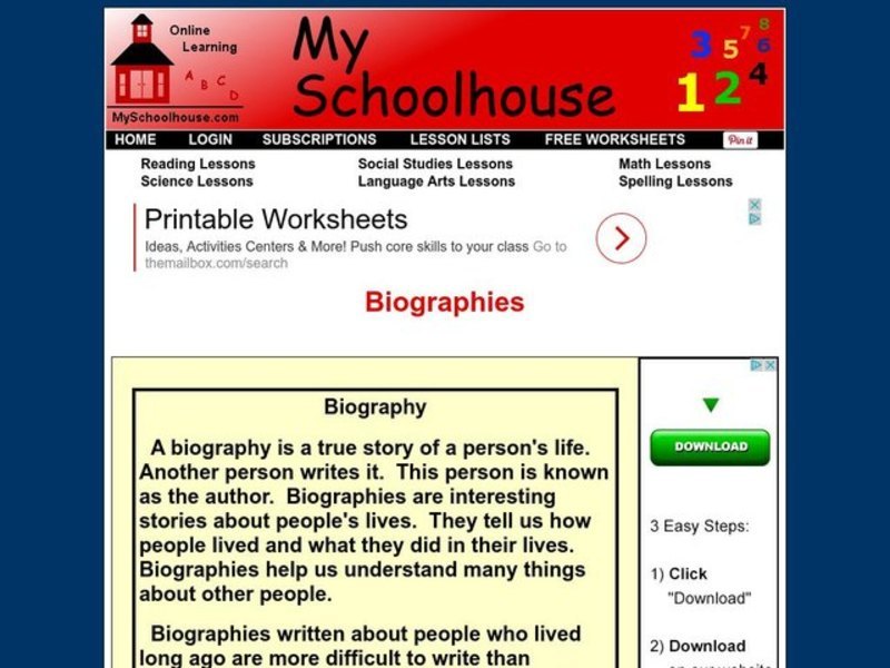 Biography Interactive