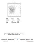 Birthdays Worksheet