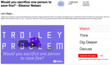 Would You Sacrifice One Person to Save Five? Instructional Video