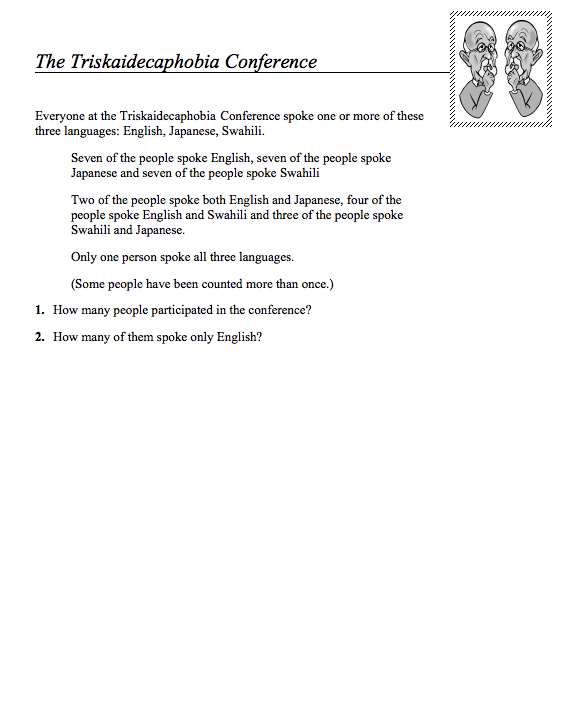 The Triskaidecaphobia Conference Assessment