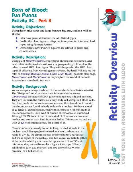 Born of Blood Lesson Plan