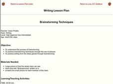 Brainstorming Techniques Lesson Plan