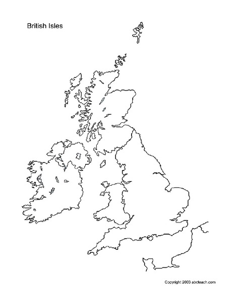 British Isles Worksheet