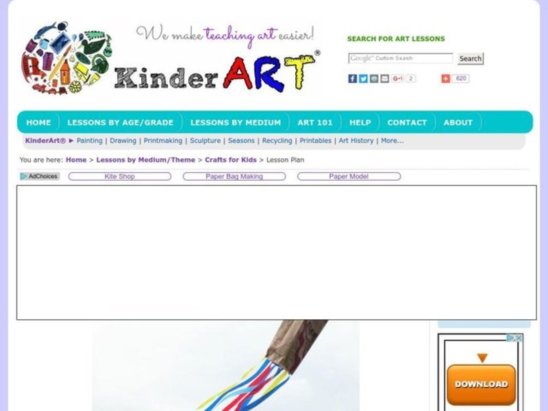 Brown Bag Kites Lesson Plan