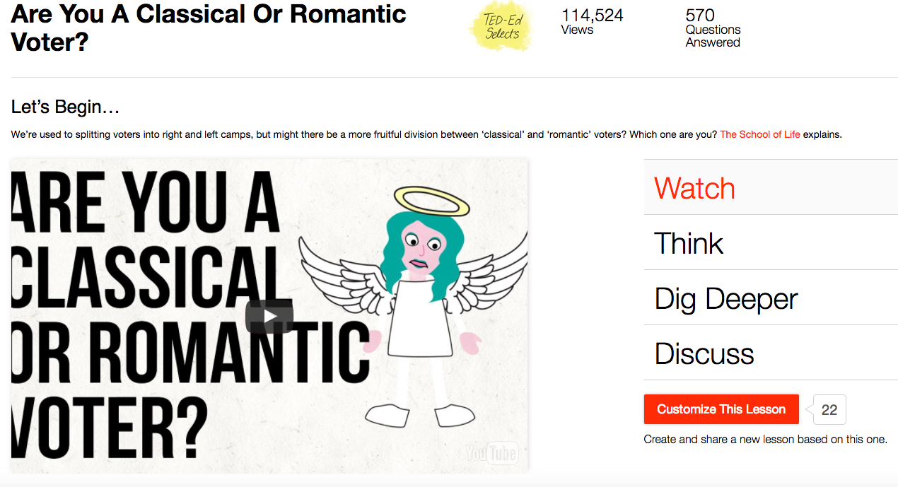 Are You a Classical or Romantic Voter? Instructional Video