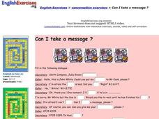 Can I Take a Message? Interactive
