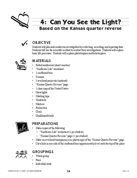 Can You See the Light? Lesson Plan
