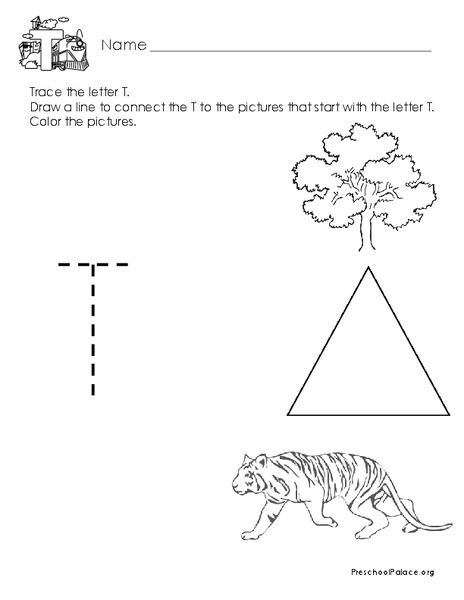 Capital T Lesson Plan