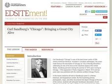Carl Sandburg's "Chicago": Bringing a Great City Alive Lesson Plan