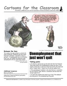 Cartoons for the Classroom: Unemployment Worksheet