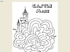 Castle Maze Worksheet