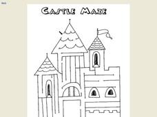 Castle Maze Worksheet
