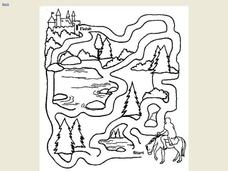 Castle Maze Worksheet
