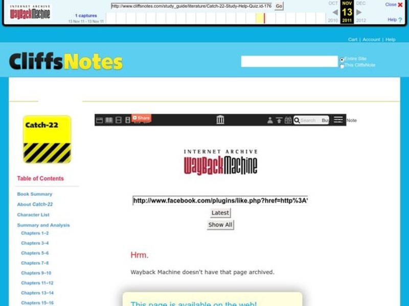Catch-22 Quiz Interactive