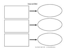 Cause and Effect Lesson Plan
