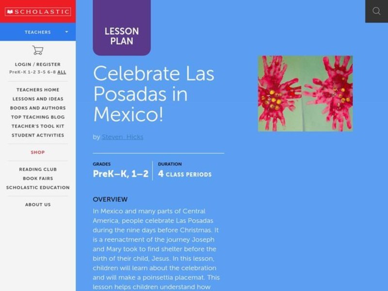 Celebrate La Posada in Mexico! Lesson Plan