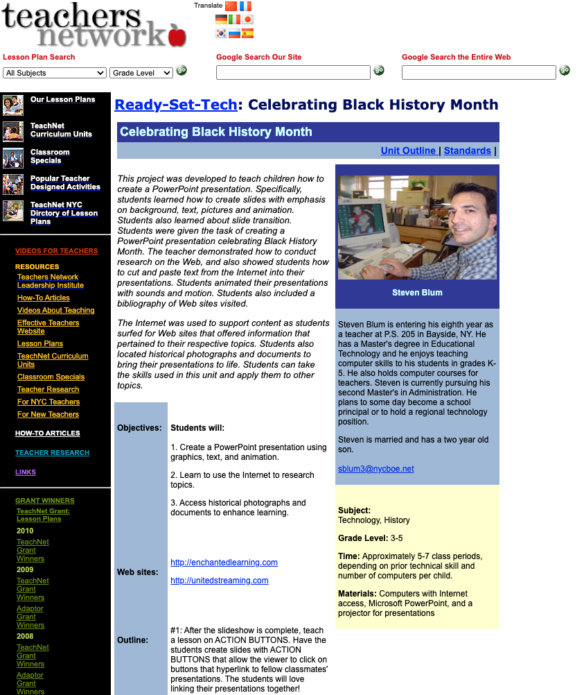 Celebrating Black History Month Lesson Plan