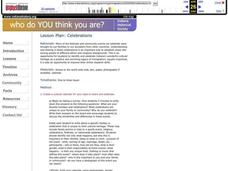 Celebrations Lesson Plan