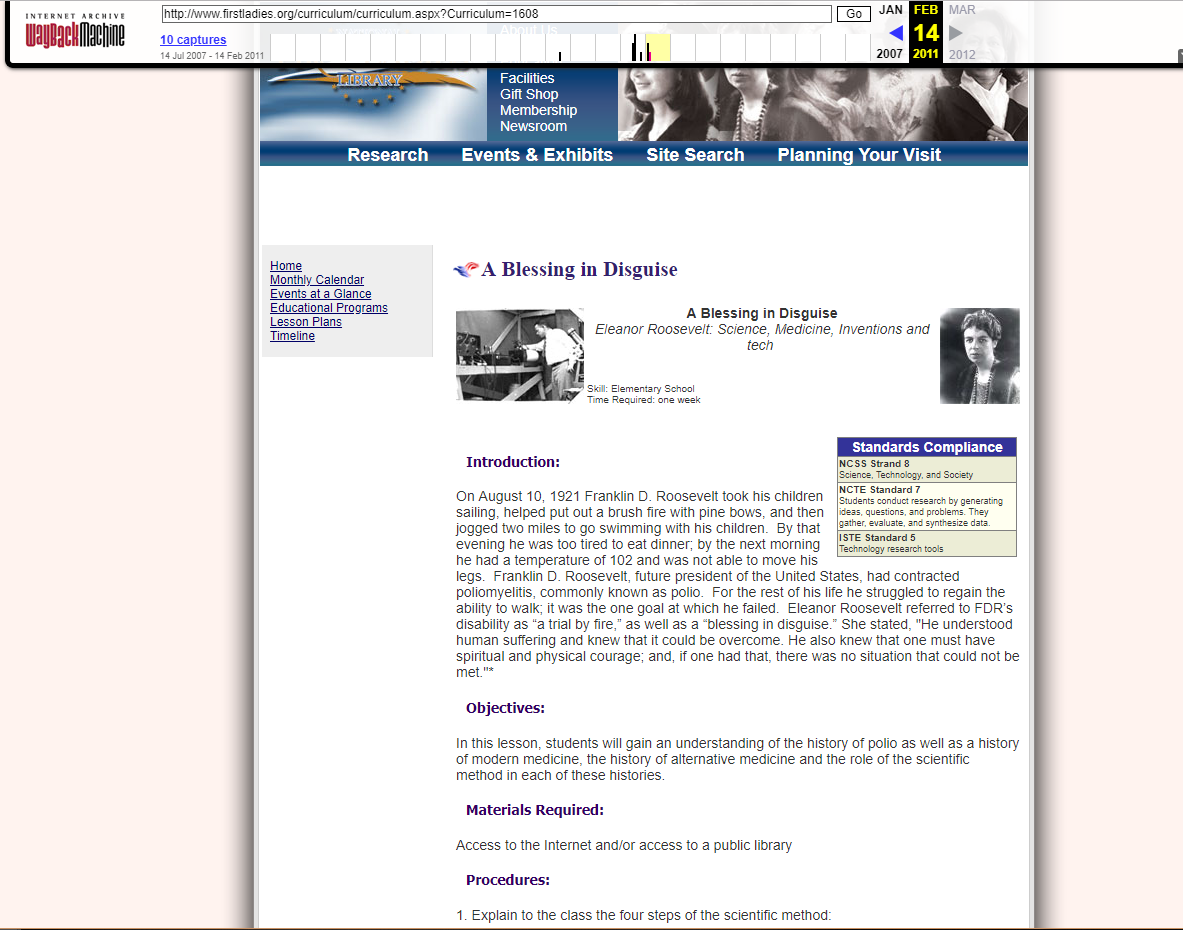 A Blessing in Disguise Lesson Plan