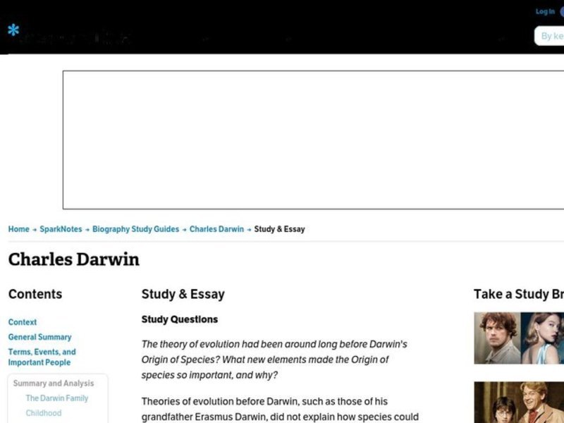 Charles Darwin Interactive
