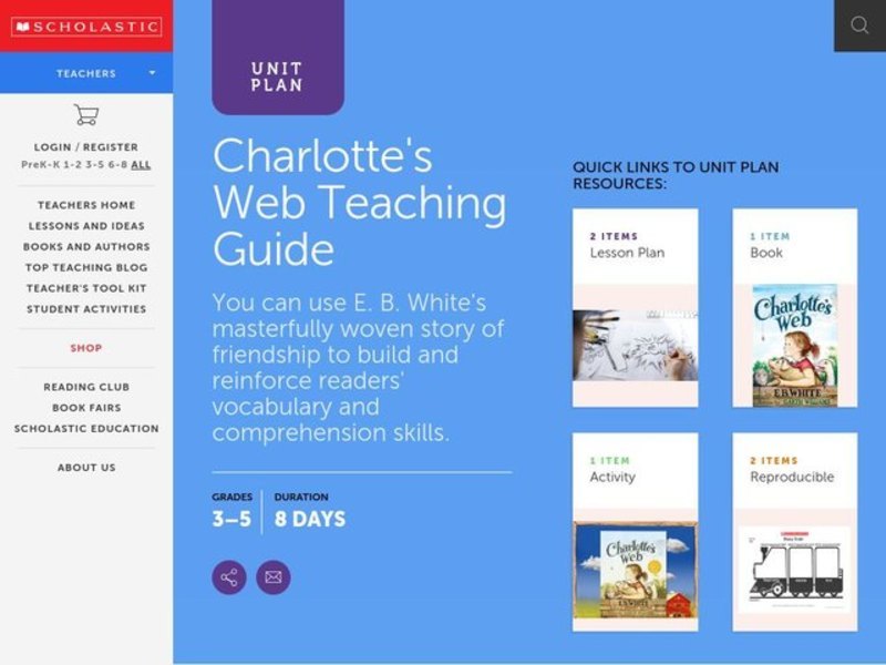 Charlotte's Web Lesson Plan