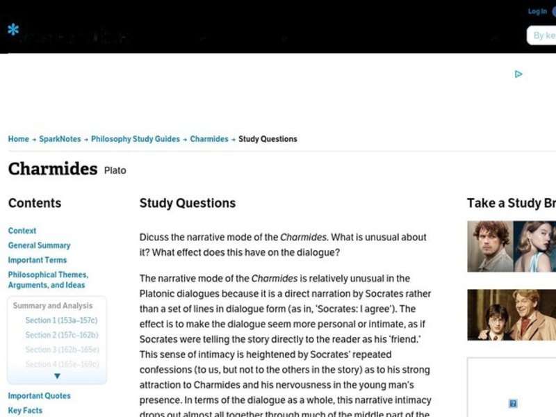 Charmides Interactive